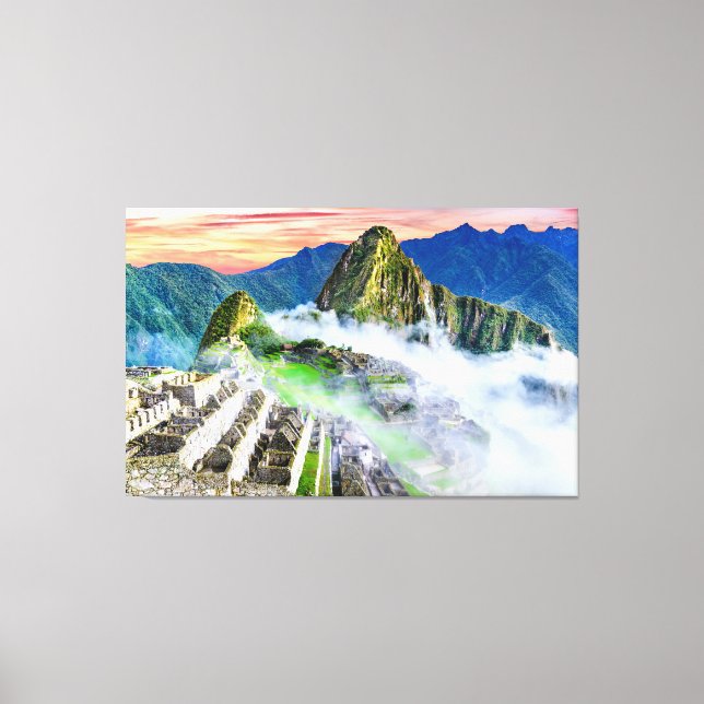 Leinwand Machu Picchu, Cusco - Peru (Vorderseite)