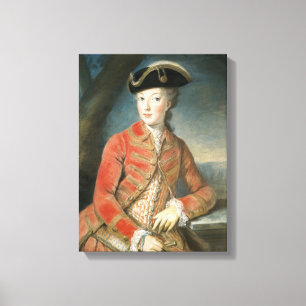 Leinwand Marie Antoinette Jagdkleidung Kreutzinger