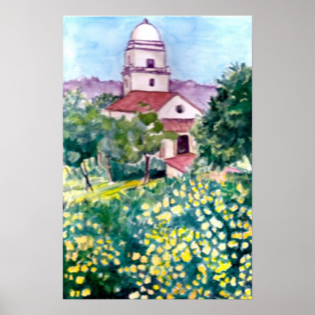 Leinwand "OLD SCHOOLHOUSE" VON H DAVIDSOHN Poster (Vorne)