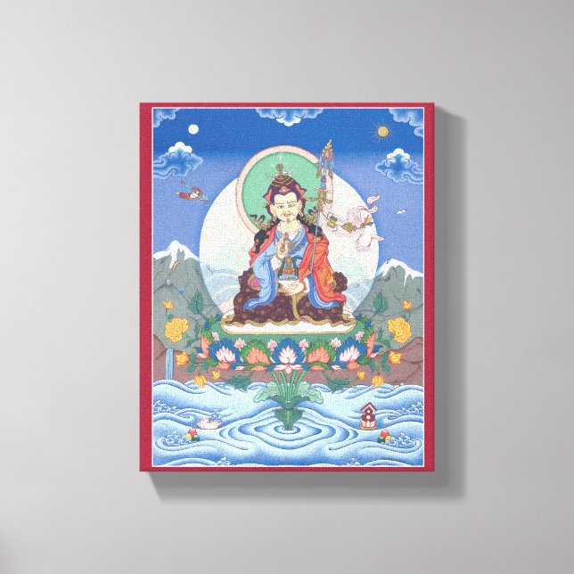 LEINWAND - Padmasambhava - The Lotus Geboren (Vorderseite)