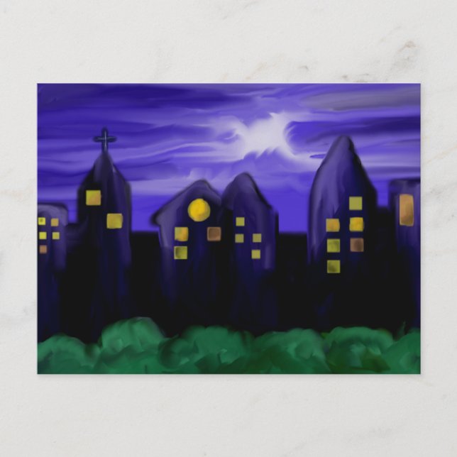 Leinwand Postkarte (Vorderseite)