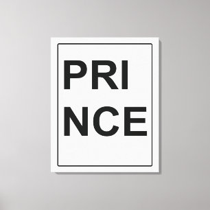 Leinwand "Prince" von Billy Bernie