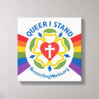 Leinwand "Que I Stand"