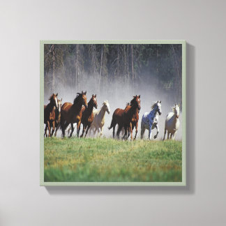 Leinwand Running Horses