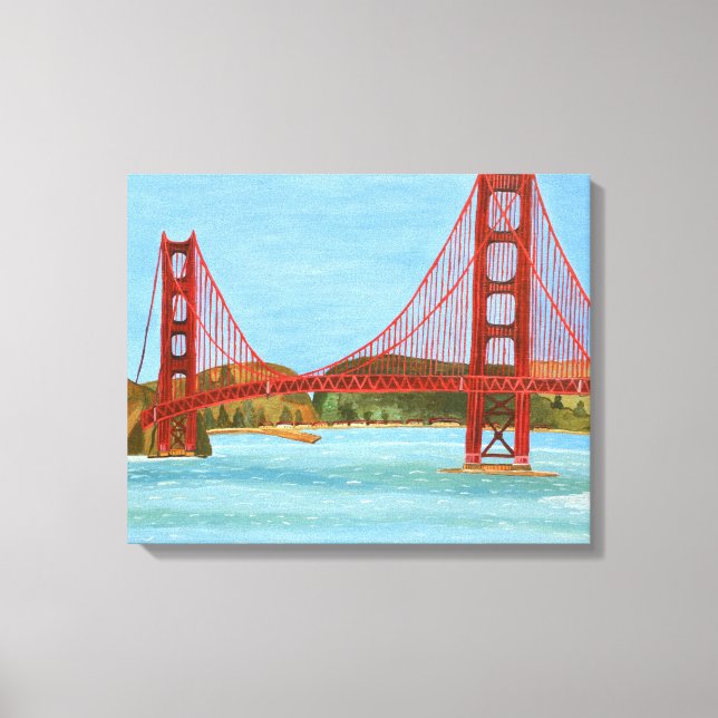 Leinwand San Francisco (Vorderseite)