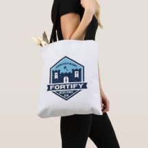 Leinwand Tote Tasche - befestigen