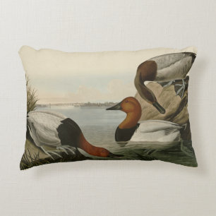 Leinwand unterstützt Ente von Audubons Vögeln Amer Dekokissen