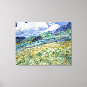 LEINWAND   Van Gogh Landschaft von Saint-Ré my