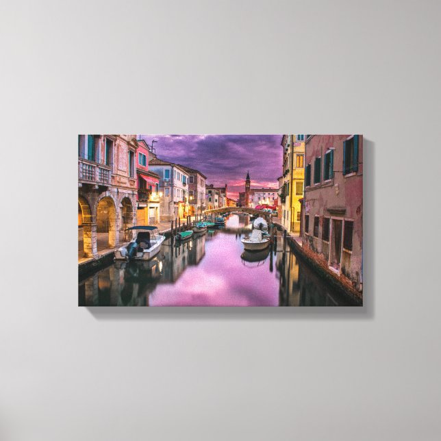 Leinwand Venedig Kunst, Dichtung und Musik (Vorderseite)