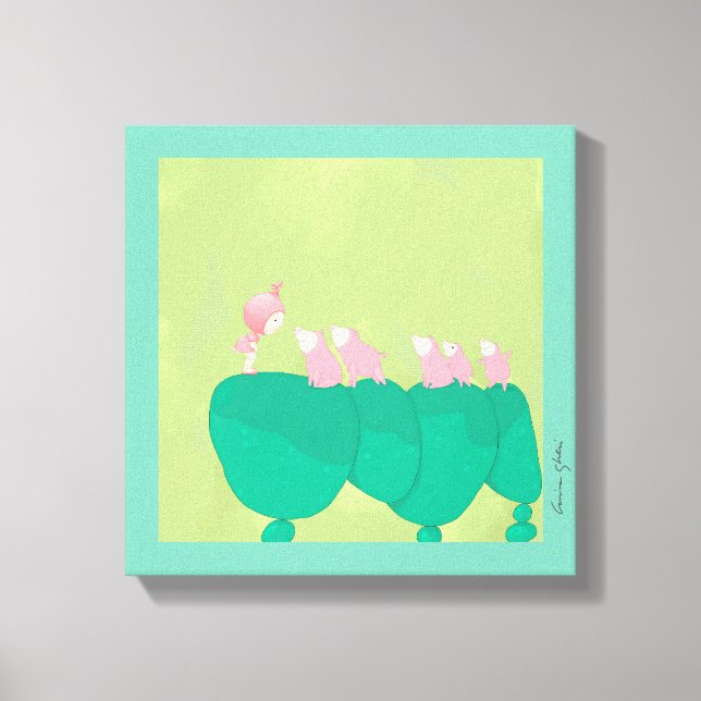 Leinwand von Cristina Ghelfi (Vorderseite)