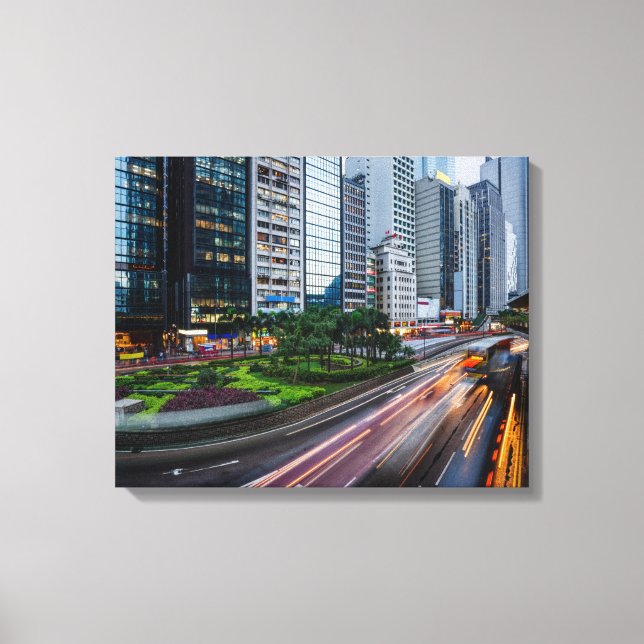 Leinwand von Hong Kong Traffic (Vorderseite)