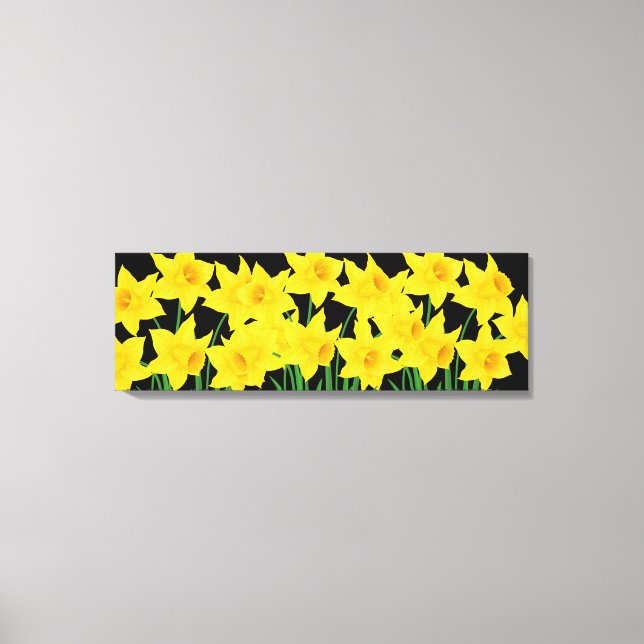 Leinwand Wall Art Daffodils (Vorderseite)