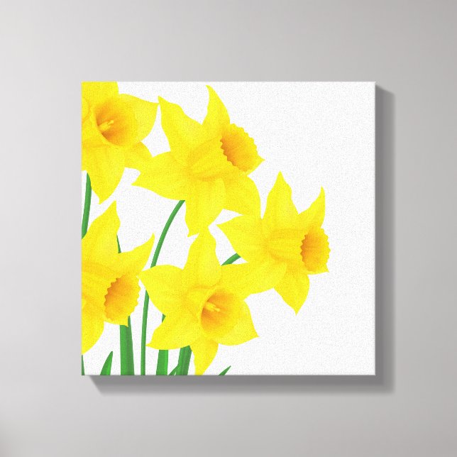 Leinwand Wall Art Daffodils (Vorderseite)