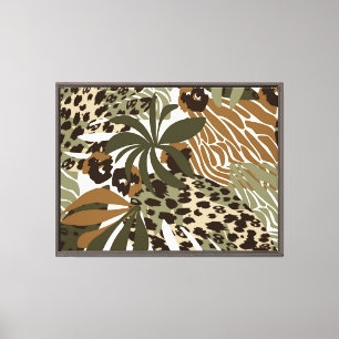 Leinwand Wall Art-Dschungel