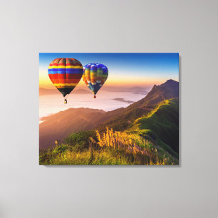 Leinwand Wall Art-Hot-Air-Ballons