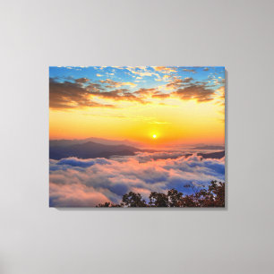 Leinwand Wall Art-Sunrise
