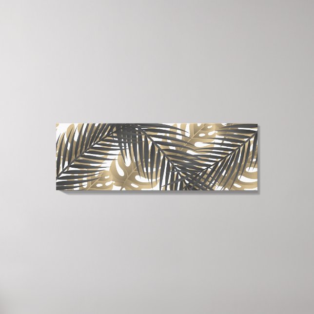 Leinwand Wall Art-Tropical-Blätter (Vorderseite)