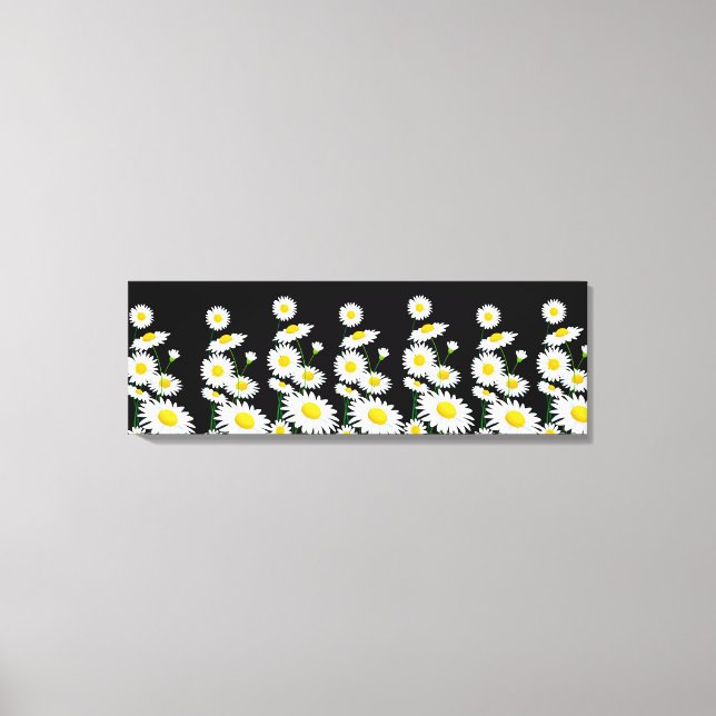 Leinwand Wall Art-White Daisies (Vorderseite)