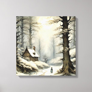 Leinwand Winter Retreat Art