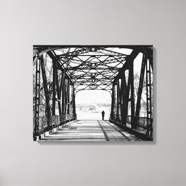 Leinwand zu Fuß (Vorderseite)