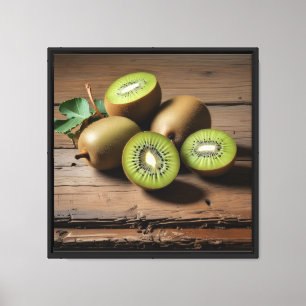 Leinwanddruck 16'x16" Kiwis
