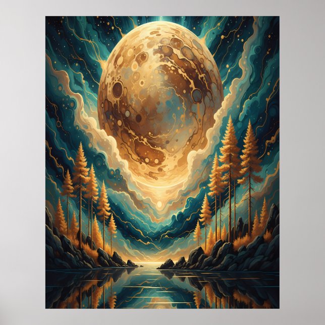 Leinwanddruck auf Spannrahmen Poster (Vorne)