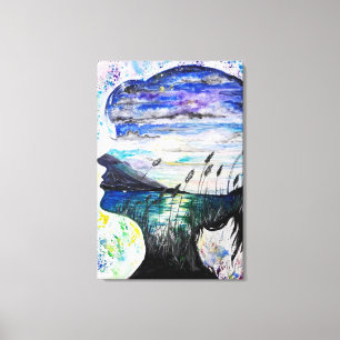 Leinwanddruck Bay Of Dreams - Malerei Kunst