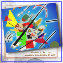 LEINWANDDRUCK - ''Blaues Gemälde'' - Kandinsky