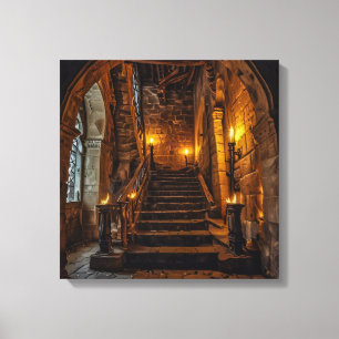 Leinwanddruck (Burgtreppe)