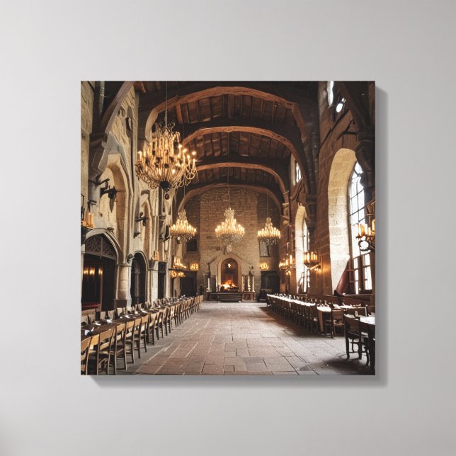 Leinwanddruck (Schloss-Speisesaal- 4) (Vorderseite)