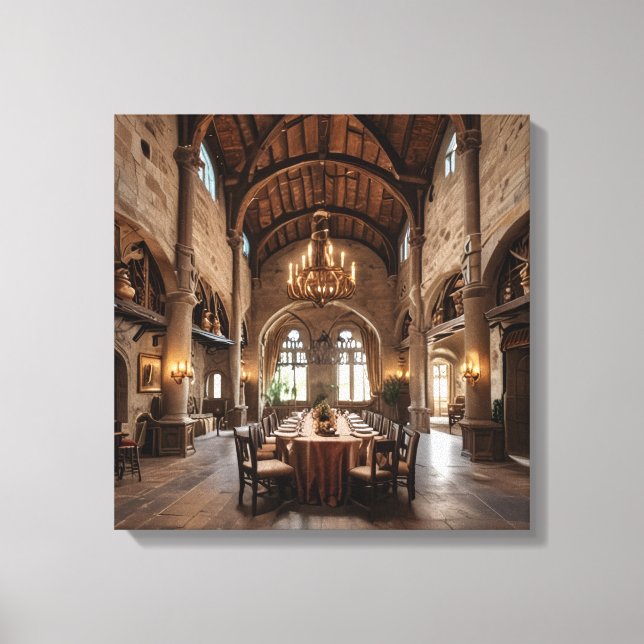 Leinwanddruck (Schlossspeisesaal-6) (Vorderseite)