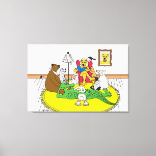 Leinwanddruck zur Geschichte