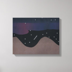 Leinwandkunst der nächtlichen Himmel Leinwanddruck