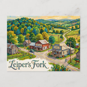 Leiper's Fork USA Postkarte