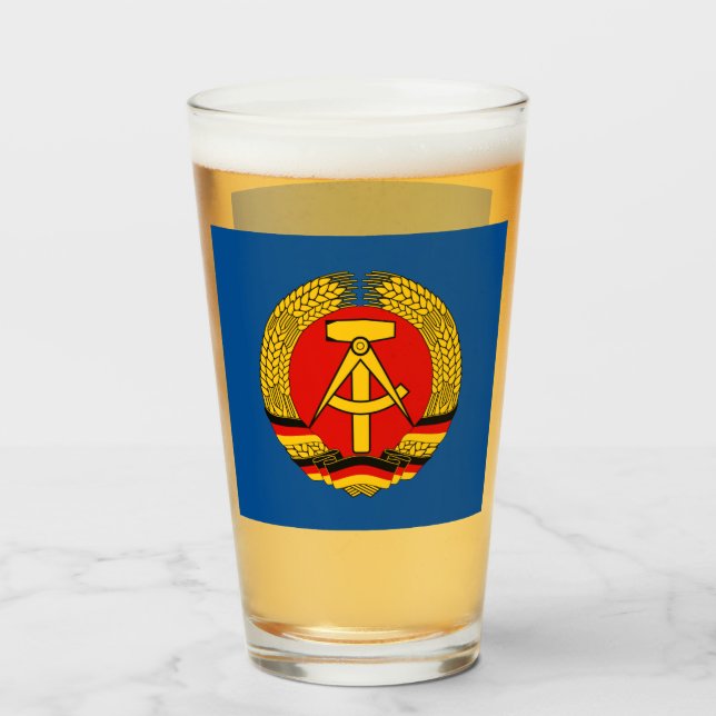 Leipzig, DDR - Ostdeutschland Glas (Vorne (Gefüllt))