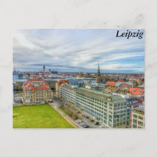Leipzig, Deutschland Postkarte