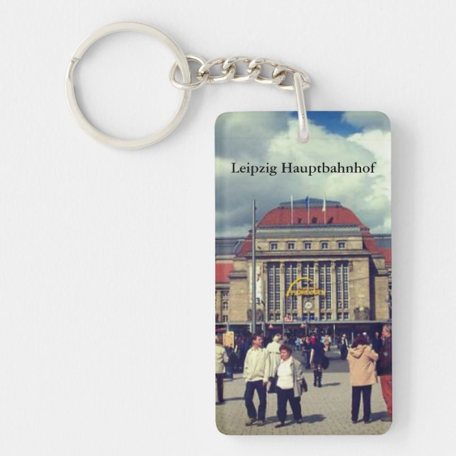 Leipzig Hauptbahnhof Schlüsselanhänger (Vorderseite)