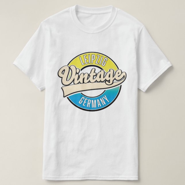 Leipzig Vintages Logo. T-Shirt (Design vorne)
