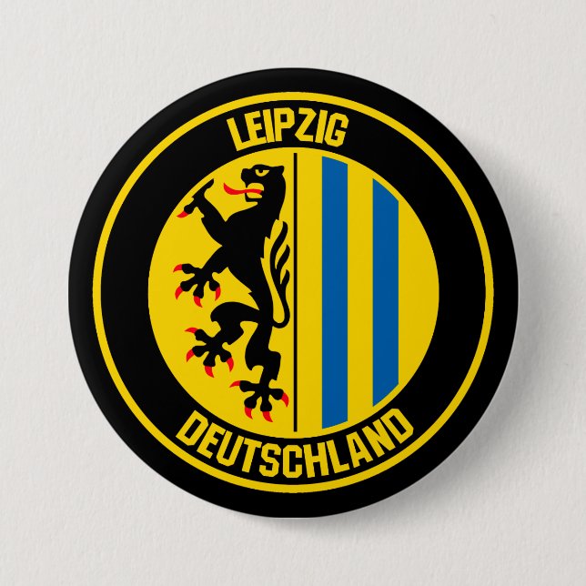 Leipziger RundEmblem Button (Vorderseite)