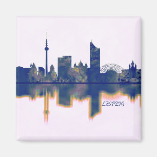 Leipziger Skyline Magnet
