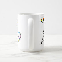 leise geliebte Tasse mit Texten 2025