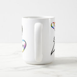 leise geliebte Tasse mit Texten 2025