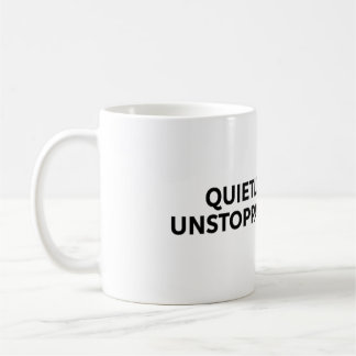Leise unaufhaltsam kaffeetasse