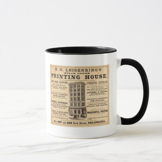 Leisenings Druckhaus Tasse (Rechts)