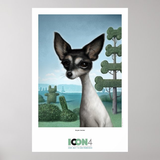 Leister Dog Poster (Vorne)