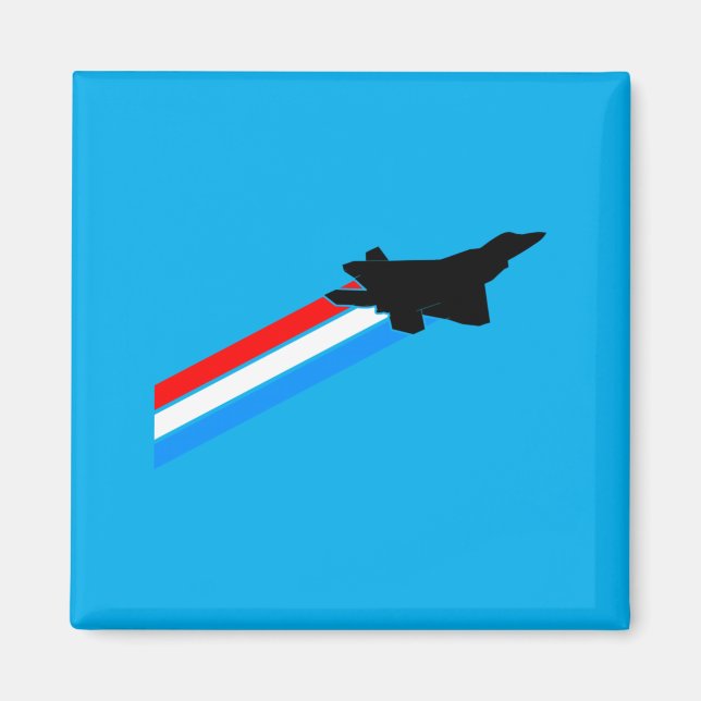 Leistung des F-22 Raptor-Kampfjets Magnet (Vorne)