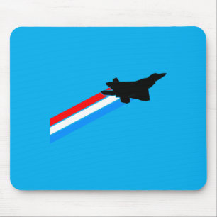 Leistung des F-22 Raptor-Kampfjets Mousepad