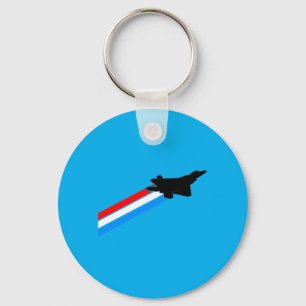 Leistung des F-22 Raptor-Kampfjets Schlüsselanhänger