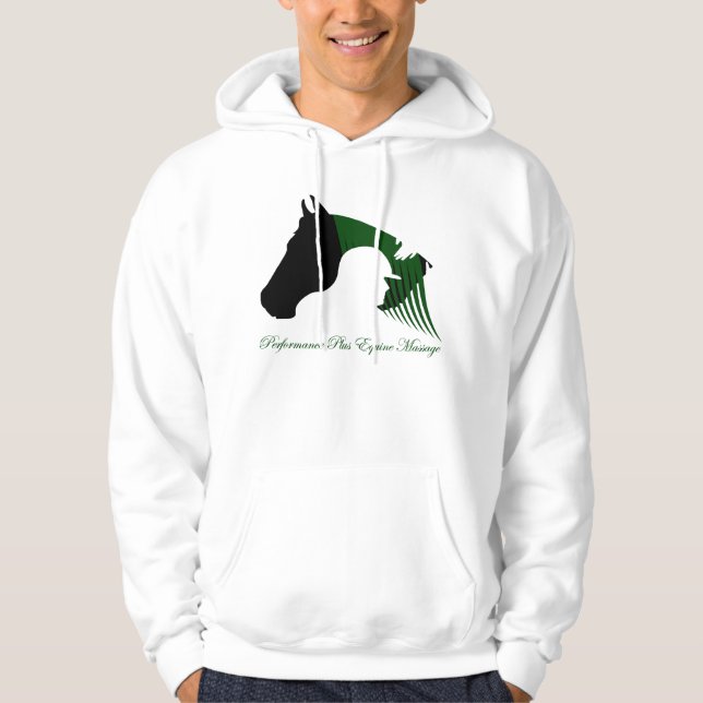 Leistung plus pferdeartigen MassageHoodie Hoodie (Vorderseite)