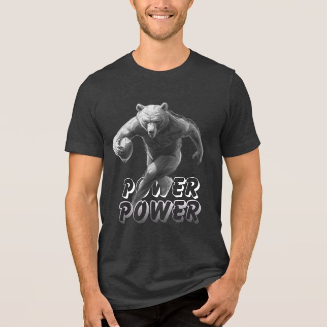 LEISTUNG  Tri-Blend SHIRT (Vorderseite)